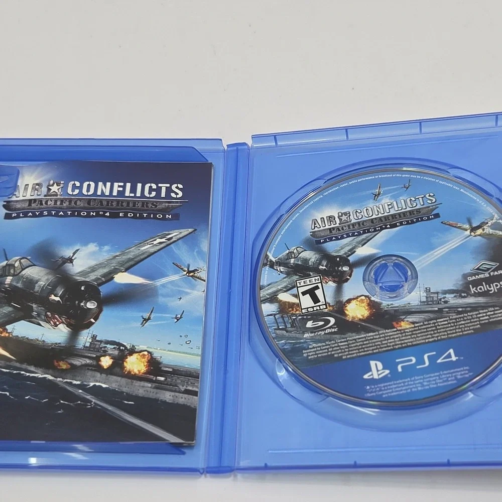 Air Conflicts: Pacific‎ Carriers (Sony PlayStation 4, 2015) PS4 CIB Tested...